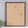 Photo frame Plastic "Mira" 40x50 cm dark nut (plastic screen)