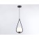 Suspended Ambrella Light, Modern, TR2598, 1HE27, Black Color