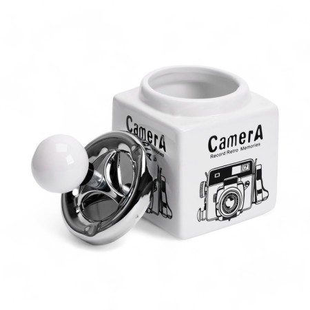 Ash for the house is a smokeless "camera", for cigarettes and sticks, 14 x 8.5 cm-1