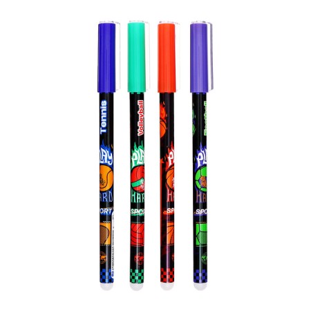 Gel handle Erased ink, blue rod, 0.5 mm, basketball hull mix-1