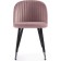 GABI Metal/velor, black/pink 50x53x79 cm chair