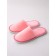 Slippers female closed nose, size 36-38, pink color