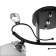 Chandelier 2002/2 E27 60W black+chrome 44x26x25 cm Bayerlux
