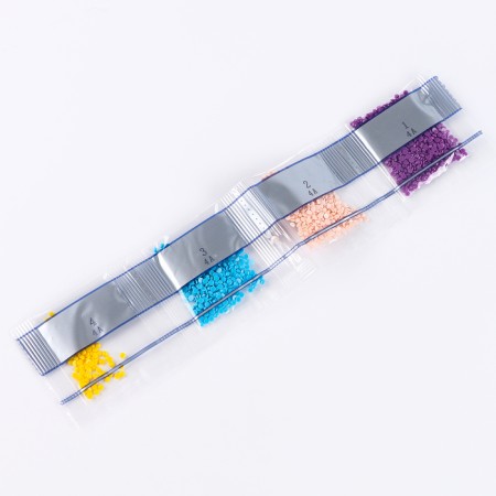 Diamond embroidery with partial filling Mayko, 13.7 × 18.3 cm, cardboard-3