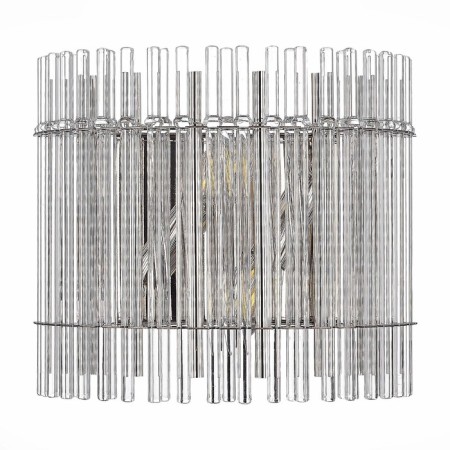 Sconces st. SL1656.101.02. Epica. 2x40 watts, E14, 24.5x22 cm, Nickel color-3