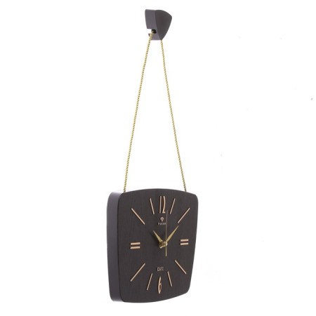 Watch Wall Interior "Retro", silent, 27 x 18 cm, gold, aa-2