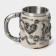 Mug "skull", 400 ml, beige color