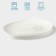 Serving dish AVVIR "Leaf", 29 × 21.5 × 2 cm, glass ceramic, white color