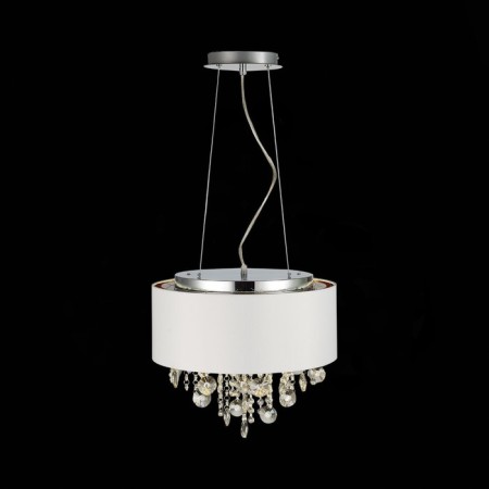 Suspension lamp ST LUCE. SL1350.503.04. Lacchia. 4x40 watts, E14, 40x40 cm, chromium color-9
