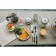 A set of cutlery made of stainless steel Magistro "Gentry", 4 objects, silver color