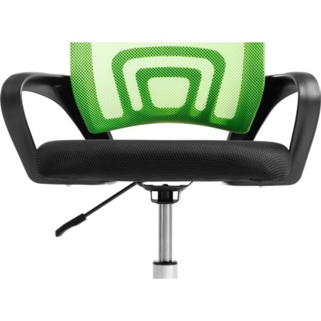 Computer chair Turin plastic/fabric, black/green mesh 60x55x82 cm-8