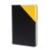 Low -diary, PVC cover, A5 format, 140 sheets in a cage, elastic band, "Neon", mix