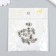 Decor for creativity Metal "Robot" set 10 pcs silver 1.1x1.8 cm