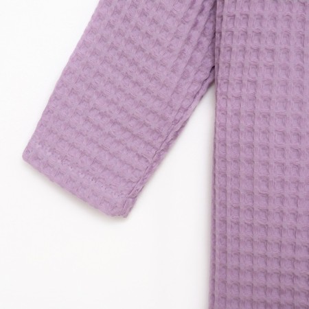 Waffel Baby Broke I "BOHO" size 34 (122-128 cm) lilac color, 100% cotton 290 g/m2-10
