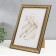 Photo frame Plastic "Mira" 21x29.7 cm, (A4) gold (plastic screen)