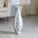 VAZA Keramics Floor "Nolven" Flowers, D VV. 9 cm 14x59 cm, white