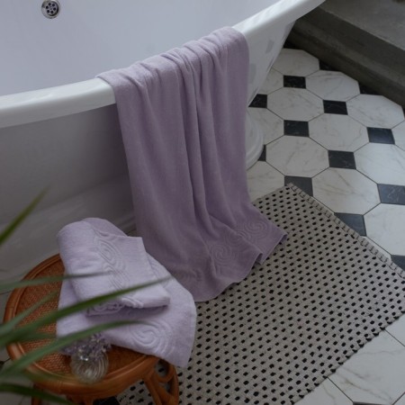 Trick Love Life Border, 30x60 cm, light-lavender color, 100% cotton, 380 g/m2-6