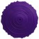 Half -sphere massage onlytop, 16x16x9 cm, purple color