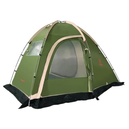 Tent, Casmping Dome 4 series, Green, 4-seater-9