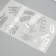 Stickers (stickers) "Logos" 10x15 cm, color silver, 5-325