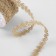 Braid decorative canvas “thin wave”, 12 mm, 10 ± 0.5 m, beige color