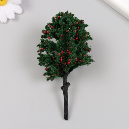 Artificial plant for creativity plastic "apple tree" 12 cm