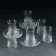 Glass tea set, 12 items: 6 glasses 160 ml, 6 saucer d = 12.3 cm