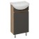 Lada 40 bathroom cabinet, with sink "Mango 40" 20.8 x 38.6 x 80 cm