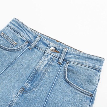 Women's jeans with Minaku arrow, blue color, size 46-10