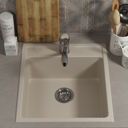Kitchen is a kitchen of a stone uperwood upd-406, 480x430 mm, rectangular, the color of the lings-1
