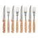 Set for Boyscout steaks, forks, knives, 4 persons