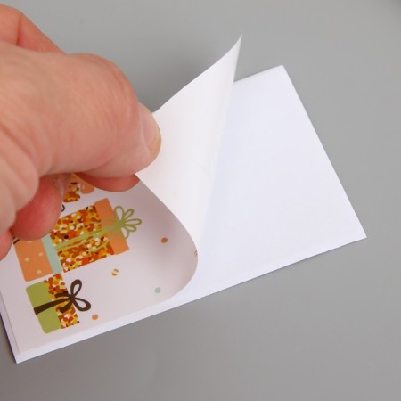 Stick Paper "Happy Birthday. Gifts" set 50 pcs 8x5 cm-2