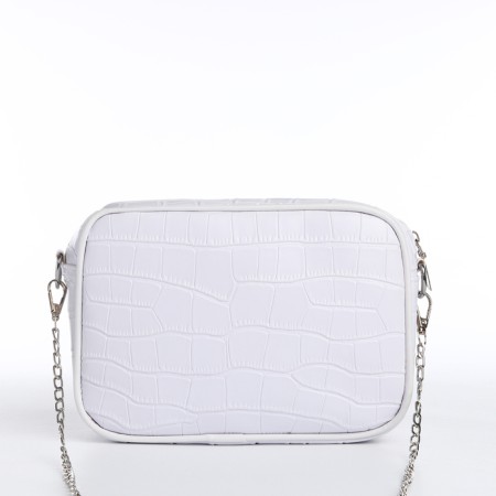 Bag Cross-Bodi Women's on lightning, white color