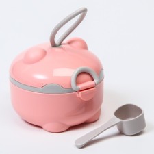 Container for storage of baby food, 150 ml., Pink color