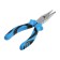 Tundra long -folded tundra, 45 steel, nickelled, 2k handles, 160 mm