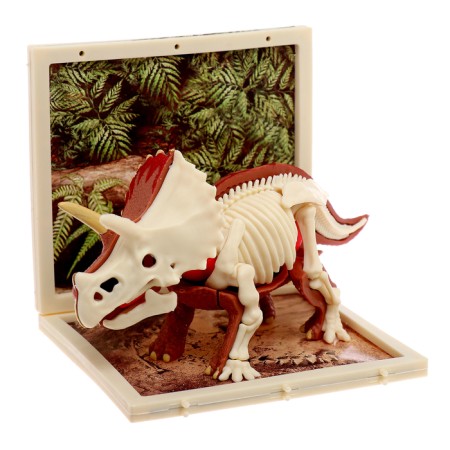 Set for experiments "Dinomir: Tecratops", the structure of the body of the dinosaur-5