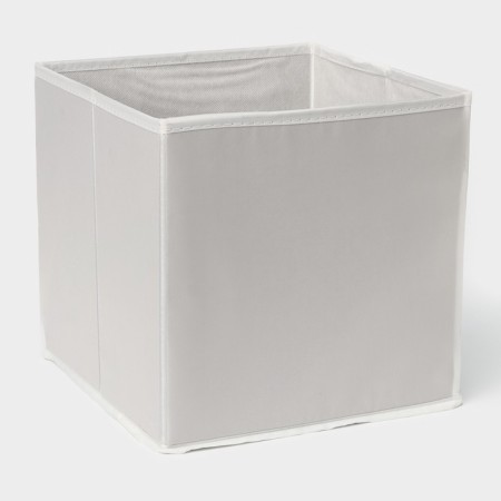Stelly box for storage LADOM, 25 × 25 × 25 cm, beige color-4