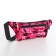 Waist bag 30*1.5*10 cm, lightning department, 2 n/pocket, pink