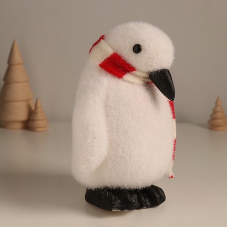 Decor "Penguin in a striped scarf" 17x12x10 cm-3