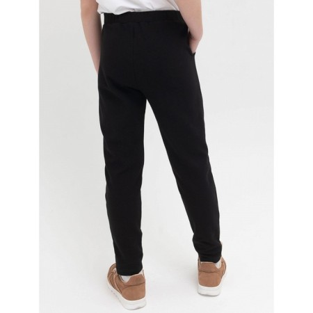 Pants for boys, height 146 cm, black color-4
