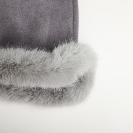 Gloves are female, dimensionless, without insulation, color gray color-2