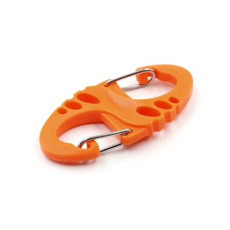 Carabiner "Ranger" 5 cm, double, ABS plastic