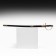 Souvenir saber, black scabbard with bronze, blade 77 cm