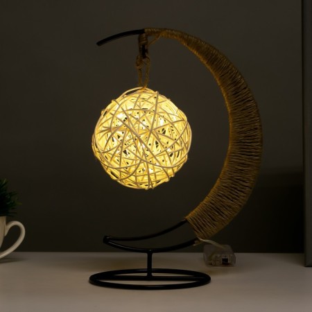 Nightlight 16824/1 LED from batteries 2AA Black 17x10x28 cm Risalux-2