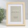 Photo frame MDF "Ellis" 15x20 cm, with a paspartm, natural 76716