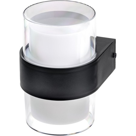 Lamp wall cover Duwi Nuovo 103x100x135mm 6W plastic 3000k IP 54 black black-1