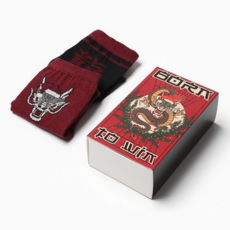 A set of men's socks KAFTAN "Dragon" p. 41-44 (27-29 cm), 2 pairs