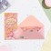 Money envelope "With the birth of baby!" Glitter, pink background, 17x8 cm