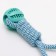 A wicker cable toy with a ball, up to 30 cm, up to 120 g, blue