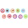 Printing color "animals", set of 10 pcs.